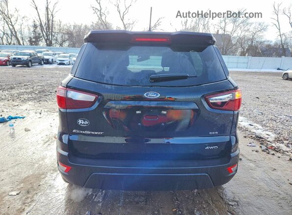 MAJ6S3JL8LC361886 2020 FORD ECOSPORT Черный Вид сзади