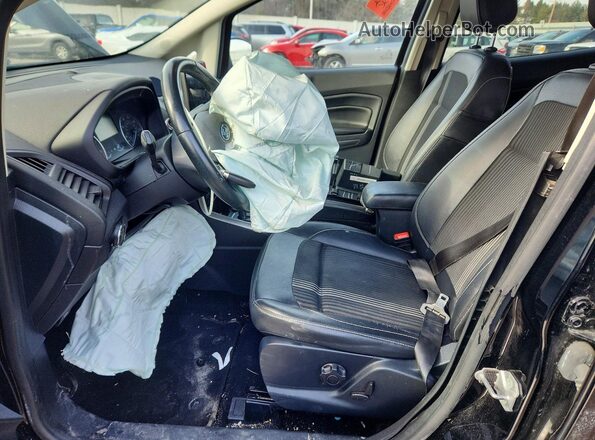 MAJ6S3JL8LC361886 2020 FORD ECOSPORT Черный Вид салона спереди