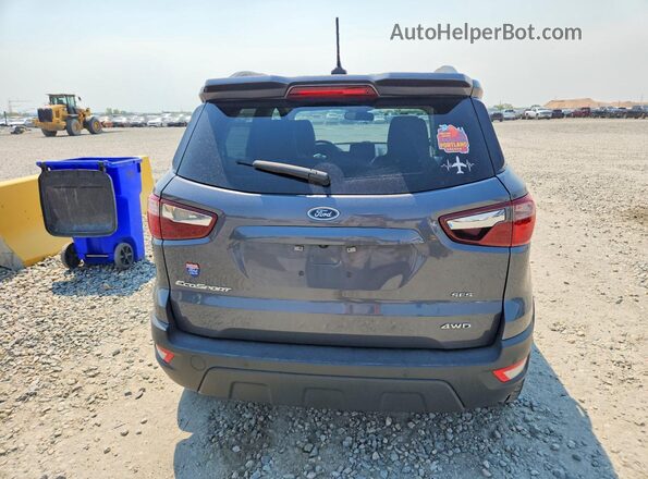 MAJ6S3JL8LC384102 2020 FORD ECOSPORT Gray Widok z tyłu