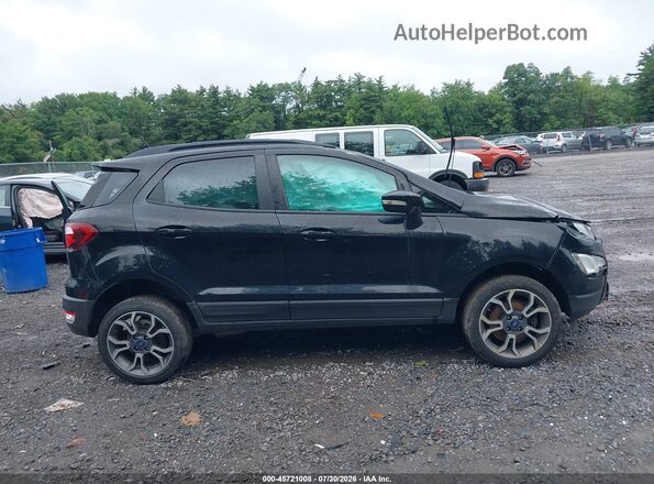 MAJ6S3JL9KC296514 2019 FORD ECOSPORT Black Вид щитка приладів