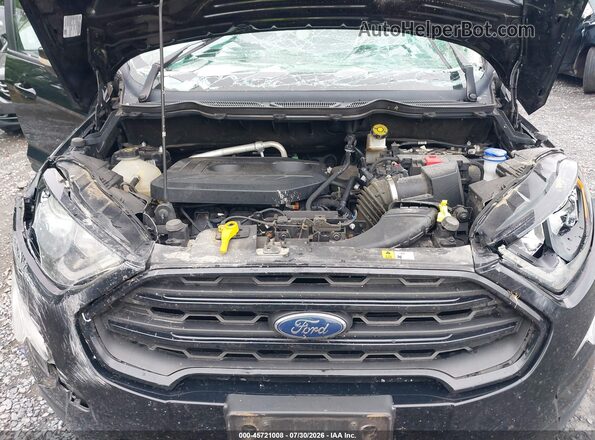 MAJ6S3JL9KC296514 2019 FORD ECOSPORT Black Вид ззаду
