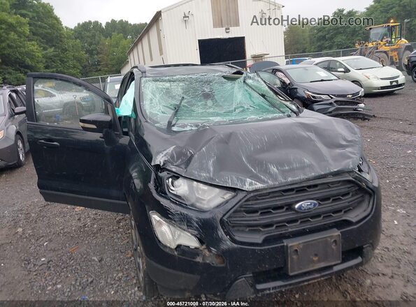 MAJ6S3JL9KC296514 2019 FORD ECOSPORT Black Вид спереду