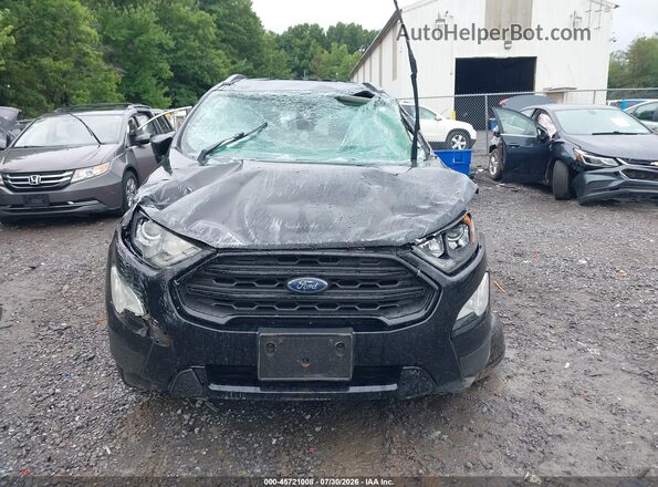 MAJ6S3JL9KC296514 2019 FORD ECOSPORT Black Вид панелі приладів