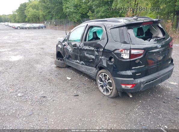 MAJ6S3JL9KC296514 2019 FORD ECOSPORT Black Задня ліва чверть
