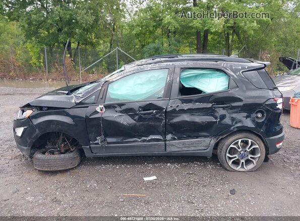 MAJ6S3JL9KC296514 2019 FORD ECOSPORT Black Вид задньої частини салону