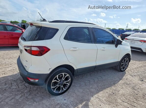 MAJ6S3JLXLC343437 2020 FORD ECOSPORT White Rear right