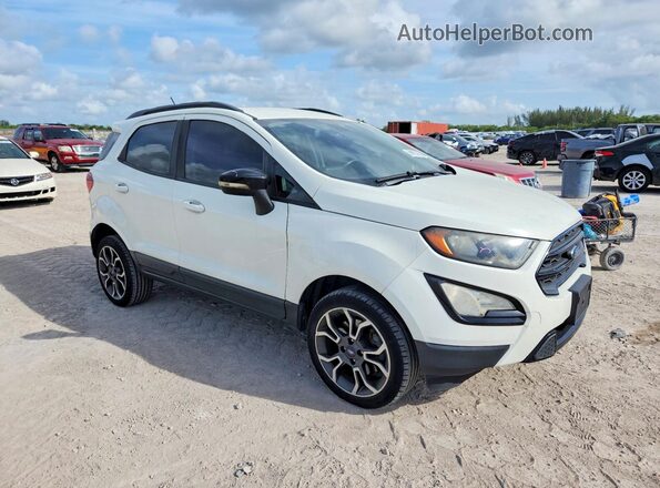 MAJ6S3JLXLC343437 2020 FORD ECOSPORT White Front right