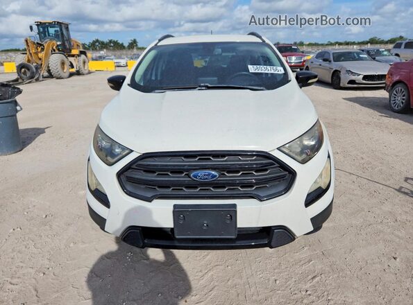 MAJ6S3JLXLC343437 2020 FORD ECOSPORT White Front view