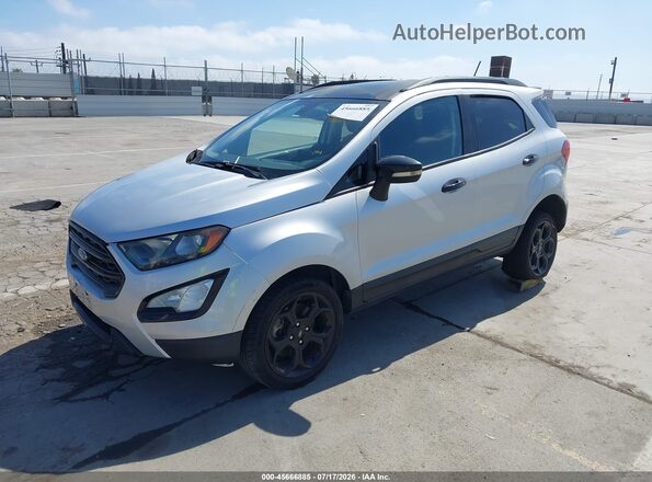 MAJ6S3JLXMC412757 2021 FORD ECOSPORT Серебряный Передняя левая четверть