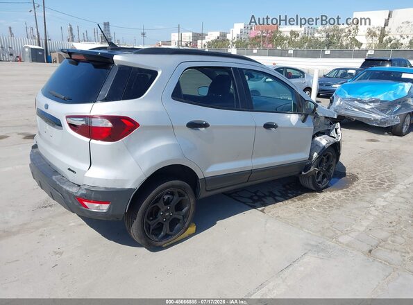 MAJ6S3JLXMC412757 2021 FORD ECOSPORT Серебряный Задняя правая четверть