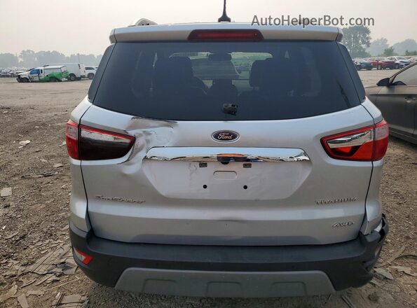 MAJ6S3KL0LC352825 2020 FORD ECOSPORT Silver Widok z tyłu