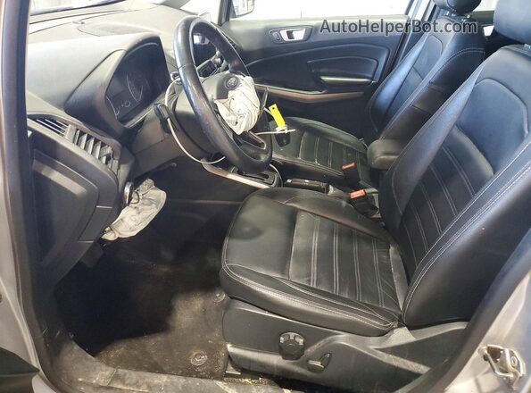 MAJ6S3KL0LC354042 2020 FORD ECOSPORT Silver წინა სალონის ხედი