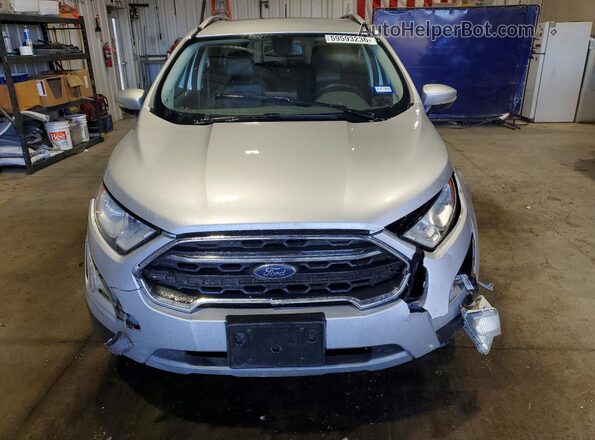 MAJ6S3KL0LC354042 2020 FORD ECOSPORT Silver წინა ხედი