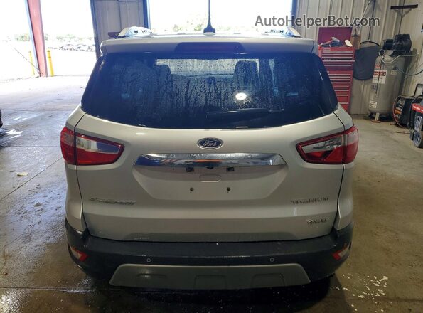 MAJ6S3KL0LC354042 2020 FORD ECOSPORT Silver უკანა ხედი