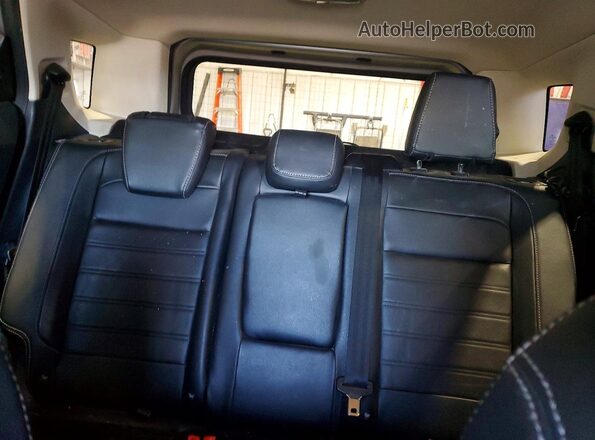 MAJ6S3KL0LC354042 2020 FORD ECOSPORT Silver უკანა სავარძლების ხედი