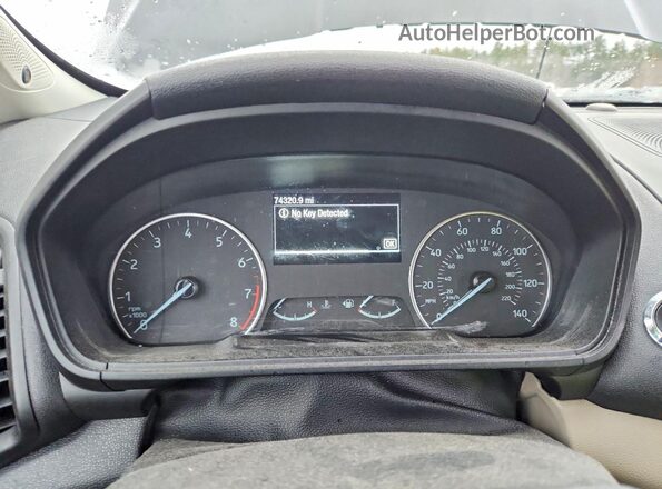 MAJ6S3KL0LC367566 2020 FORD ECOSPORT Black Vista del cuadro de instrumentos