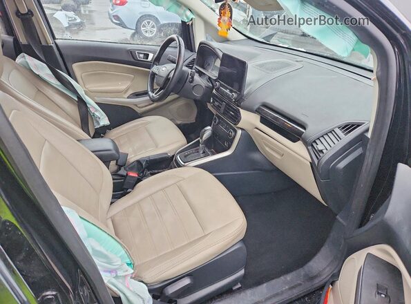 MAJ6S3KL0LC367566 2020 FORD ECOSPORT Black Vista interior delantera