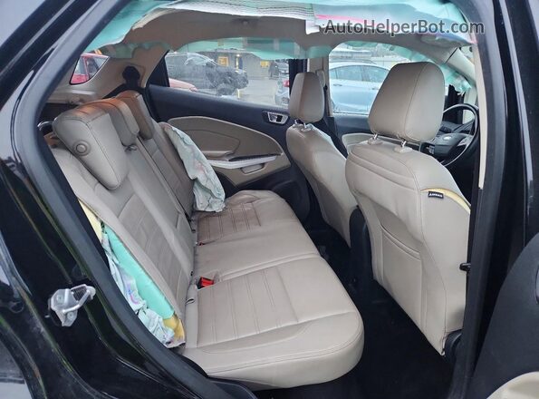 MAJ6S3KL0LC367566 2020 FORD ECOSPORT Black Vista de los asientos traseros