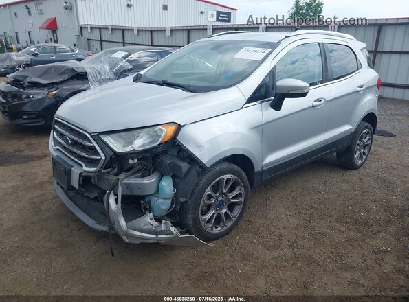 MAJ6S3KL1KC250321 2019 FORD ECOSPORT Silver Передня ліва чверть