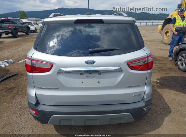 MAJ6S3KL1KC250321 2019 FORD ECOSPORT Silver 