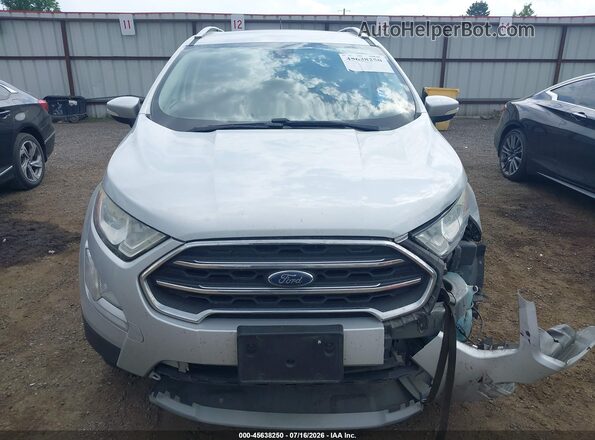 MAJ6S3KL1KC250321 2019 FORD ECOSPORT Silver Вид щитка приладів