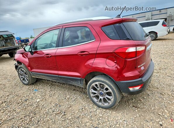 MAJ6S3KL1KC310372 2019 FORD ECOSPORT Red Trasero izquierdo