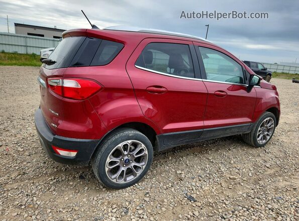 MAJ6S3KL1KC310372 2019 FORD ECOSPORT Red Trasero derecho