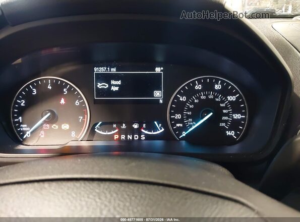 MAJ6S3KL2KC256807 2019 FORD ECOSPORT Красный Вид задних сидений