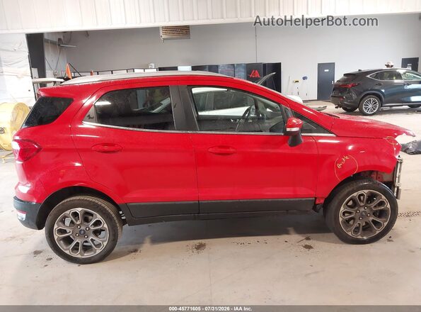 MAJ6S3KL2KC256807 2019 FORD ECOSPORT Красный Панорамный вид салона 360°