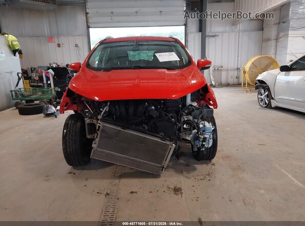 MAJ6S3KL2KC256807 2019 FORD ECOSPORT Красный Вид задней части салона