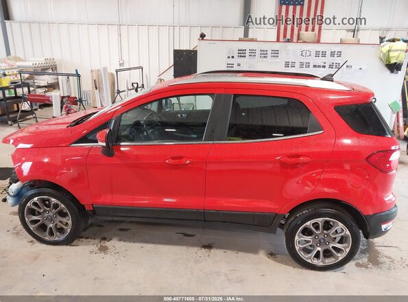 MAJ6S3KL2KC256807 2019 FORD ECOSPORT Красный 