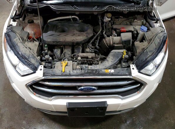 MAJ6S3KL2LC332012 2020 FORD ECOSPORT White Engine compartment view