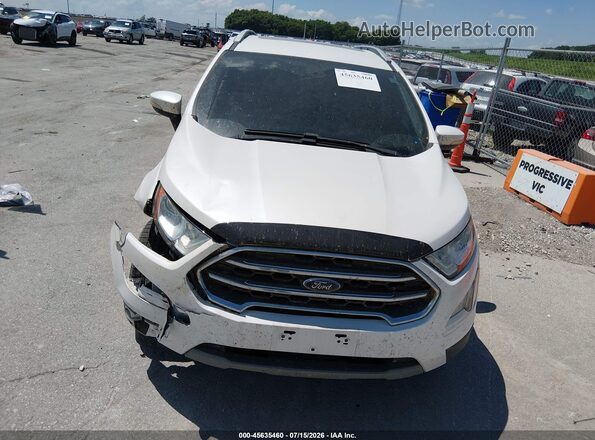 MAJ6S3KL3LC338594 2020 FORD ECOSPORT White წინა ხედი