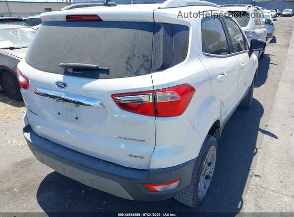 MAJ6S3KL4KC309264 2019 FORD ECOSPORT White Հետևի աջ