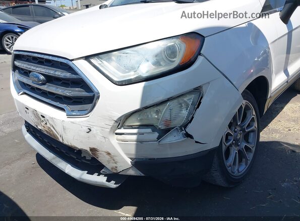 MAJ6S3KL4KC309264 2019 FORD ECOSPORT White Դիմացի տեսք