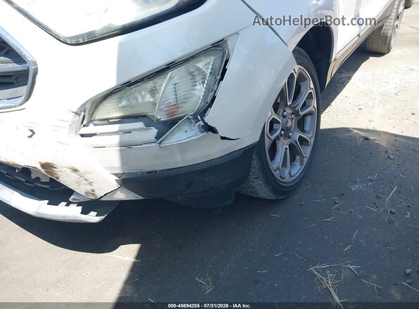 MAJ6S3KL4KC309264 2019 FORD ECOSPORT White Սարքավորումների վահանակի տեսք