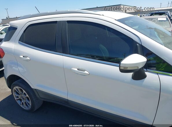 MAJ6S3KL4KC309264 2019 FORD ECOSPORT White Սալոնի 360 աստիճան տեսք