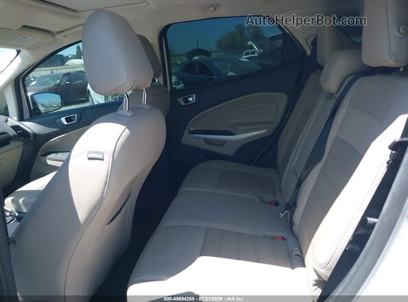 MAJ6S3KL4KC309264 2019 FORD ECOSPORT White 