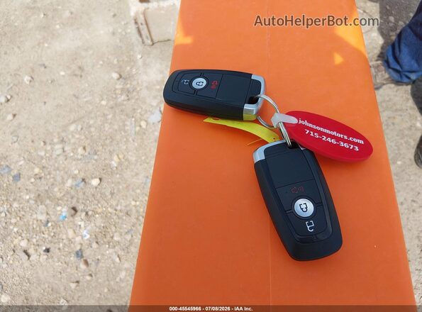 MAJ6S3KL4NC464949 2022 FORD ECOSPORT Red Dashboard view