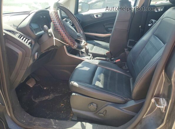 MAJ6S3KL5LC358250 2020 FORD ECOSPORT Gray Вид салону спереду