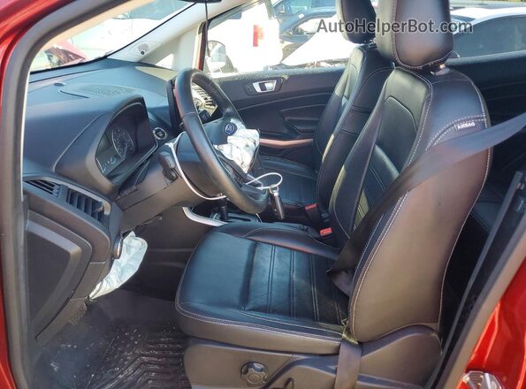 MAJ6S3KL6LC312488 2020 FORD ECOSPORT Maroon წინა სალონის ხედი