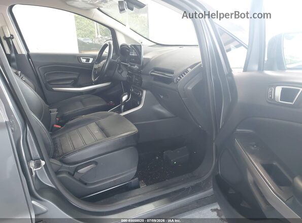 MAJ6S3KL6LC361433 2020 FORD ECOSPORT Gray Vista interior delantera