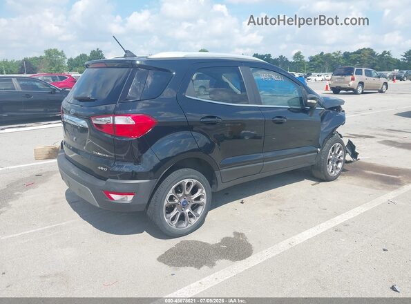 MAJ6S3KL7KC267561 2019 FORD ECOSPORT Black Tył prawy