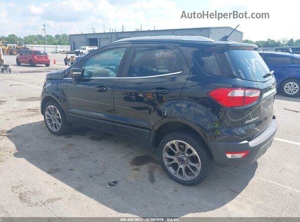 MAJ6S3KL7KC267561 2019 FORD ECOSPORT Black Tył lewy