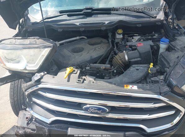 MAJ6S3KL7KC267561 2019 FORD ECOSPORT Black Widok z tyłu