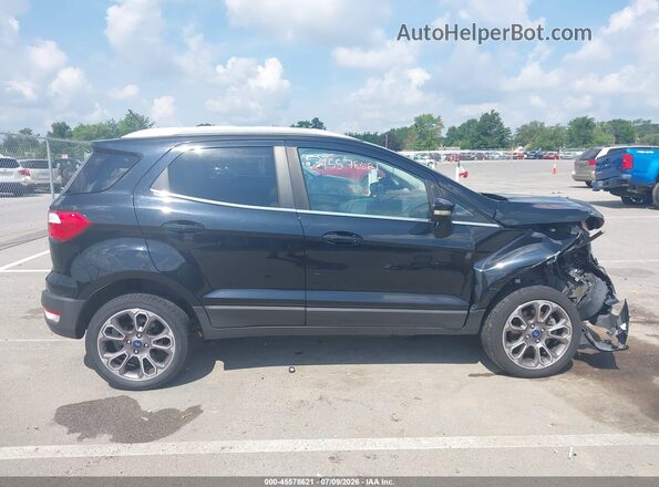 MAJ6S3KL7KC267561 2019 FORD ECOSPORT Black Widok zestawu wskaźników