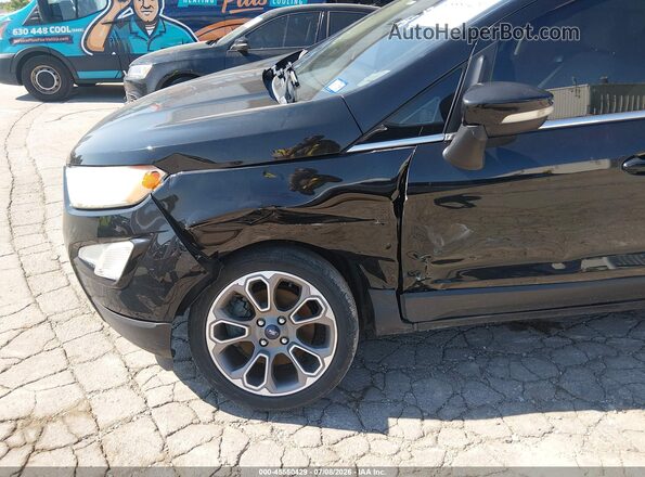 MAJ6S3KL7KC307704 2019 FORD ECOSPORT Черный Вид спереди