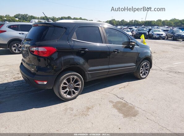 MAJ6S3KL7KC307704 2019 FORD ECOSPORT Черный Задняя правая четверть