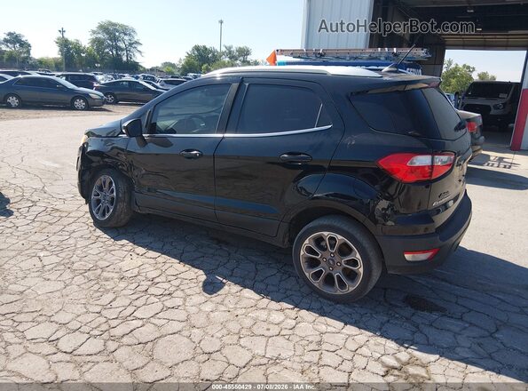 MAJ6S3KL7KC307704 2019 FORD ECOSPORT Черный Задняя левая четверть