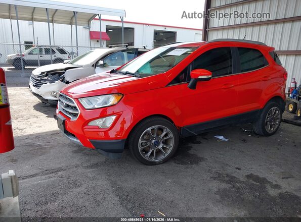 MAJ6S3KL7LC364258 2020 FORD ECOSPORT Red Передня ліва чверть